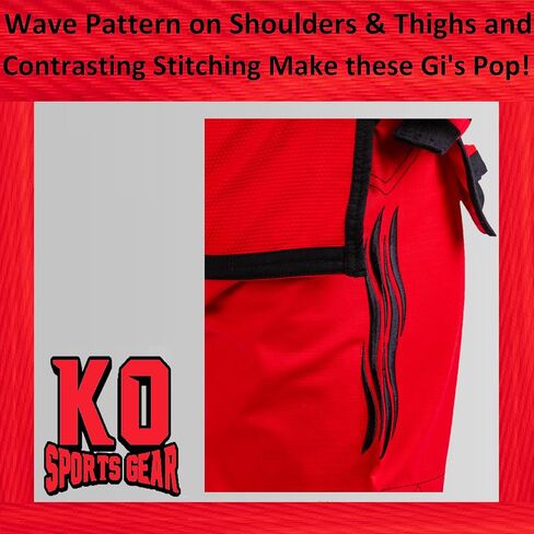 – Adult Gi Uniform Set, BJJ Jiu Jitsu Gi, Kimono and Pants, Pre-Shrunk in Saudi Arabia