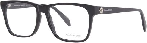 إطار نظارات رجالي أسود من Alexander McQueen AM0282O مقاس 55/16/150, أسود, 55-16-150 in Kuwait