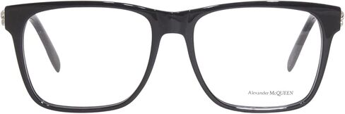 إطار نظارات رجالي أسود من Alexander McQueen AM0282O مقاس 55/16/150, أسود, 55-16-150 in Kuwait