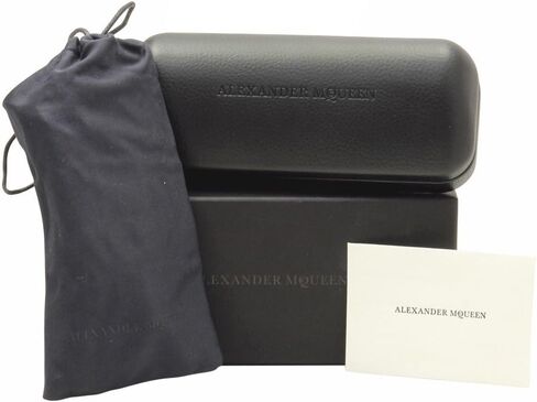 إطار نظارات رجالي أسود من Alexander McQueen AM0282O مقاس 55/16/150, أسود, 55-16-150 in Kuwait