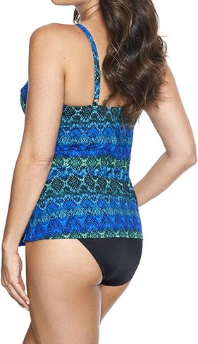 Miraclesuit Women's Swimwear Love Knot Sweetheart Neckline Underwire Bra Tankini Bathing Suit Top in Saudi Arabia