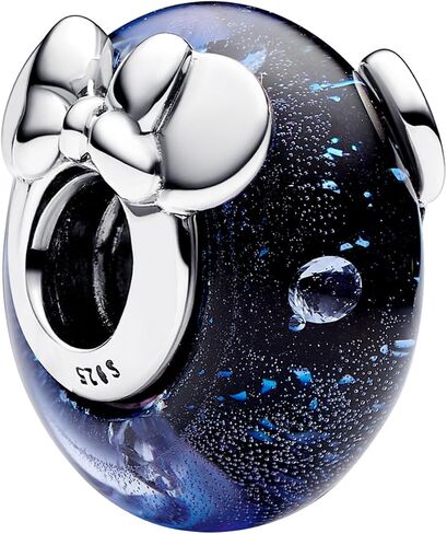 S925 Sterling Silver Charm Pendant Dangle Beads Mouse Colored Glass Bead for Bracelet Necklace for Women Girls Gifts in Saudi Arabia