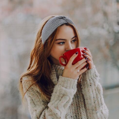 Ondder 4 حزمة عصابات رأس شتوية متماسكة للنساء عصابة رأس مرنة لتدفئة الأذن، أغطية رأس سميكة، عصابة رأس شتوية للشعر للنساء، عصابة رأس دافئة للنساء، إكسسوارات شعر شتوية للنساء والفتيات in Kuwait