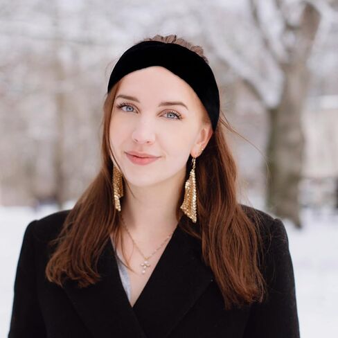 Ondder 4 حزمة عصابات رأس شتوية متماسكة للنساء عصابة رأس مرنة لتدفئة الأذن، أغطية رأس سميكة، عصابة رأس شتوية للشعر للنساء، عصابة رأس دافئة للنساء، إكسسوارات شعر شتوية للنساء والفتيات in Kuwait