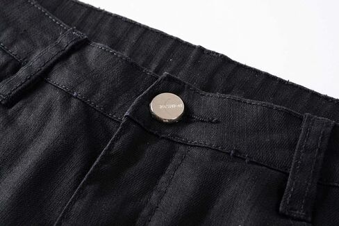 WJWLSKB Slim Fit Men's Jeans, Ripped Stretch Jeans Denim Pants in Saudi Arabia