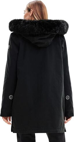 Desigual Women's Woman Woven Parka in Saudi Arabia