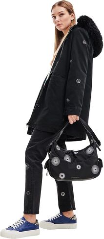 Desigual Women's Woman Woven Parka in Saudi Arabia
