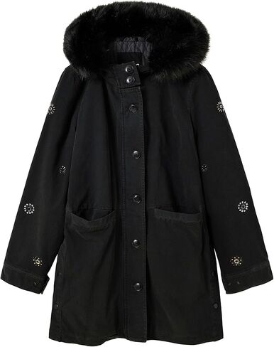 Desigual Women's Woman Woven Parka in Saudi Arabia