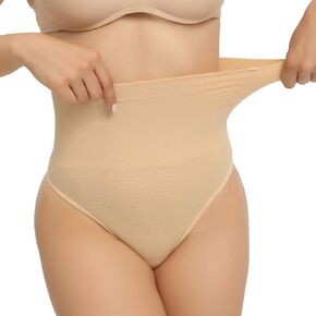 Shapewear Thong for Women Tummy Control Seamless Shaping Thong Panties Body Shaper Underwear Stomach