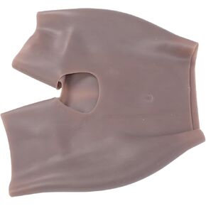 FOSA Silicone Butt Shapewear, Silicone Butt Shapewear Enhancer, Thickening Control Shorts with Silicone Butt Padding for Women (S) Brown