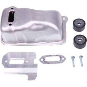 Muffler Kit With Exhaust Gasket 4238-140-0610 42381400610 Compatible with Stihl TS410 TS420 Saws