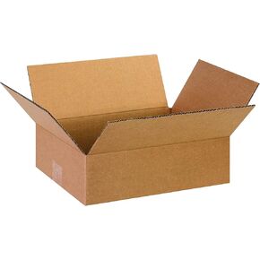 PARTNERS BRAND 13 x 10 x 4 Corrugated Cardboard Boxes, Flat 13"L x 10"W x 4"H, Pack of 25 | Shipping, Packaging, Moving, Storage Box for Home or Business, Strong Wholesale Bulk Boxes
