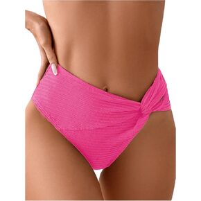 SOLY HUX Women's Twist Bikini Bottom Beachwear Swimsuit Bottoms
