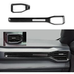 ABS Carbon Fiber Grain Interior Shark Fin Shape Roof Antenna Cover Trim for Ford Mustang (2021 2022 2023 2024) / GT500 (2020 2021 2022) Accessories