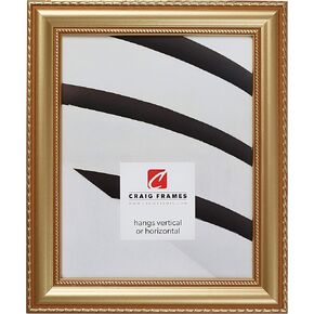 Craig Frames 24x36 Picture Frame, Victoria Ornate Gold Wood, Wall Hanging