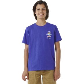 تي شيرت Rip Curl للأولاد بمقاس قياسي وأكمام قصيرة in Kuwait