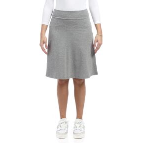 ESTEEZ Womens Cotton A-Line Skirt 23 Inch 25 Inch 27 Inch