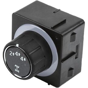 GM Genuine Parts 84254254 Black Carbon Metallic Transfer Case Selector Switch