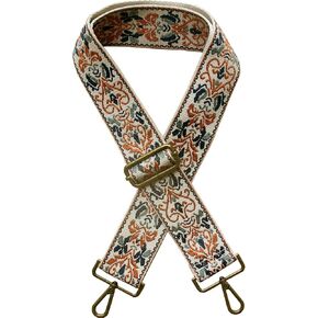 Casual 2" Wide Women's Purse Strap Replacement Crossbody Canvas Bags Shoulder Guitar Straps for Handbag Adjustable