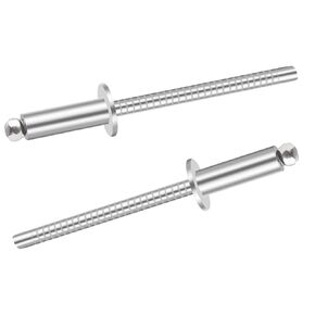 70pcs 3/16" x 1/2" Stainless Steel Blind Rivets, 4.8 x 12.7mm Stainless Steel Pop Rivets, Pack of 70