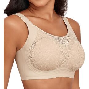 Lace Women's Seamless No Underwire Bra Soft Wireless Comfort Bralettes Full Coverage Bralette Everyday T-Shirt Bra