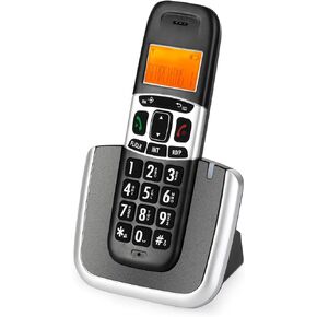سانجين DECT 6.0 هواتف مكتبية لاسلكية للمنزل، سماعة مع معرف المتصل، الاستعلام عن الرقم، هواتف محمولة لاسلكية قابلة للتعديل ونغمة رنين للأعمال المكتبية in Kuwait