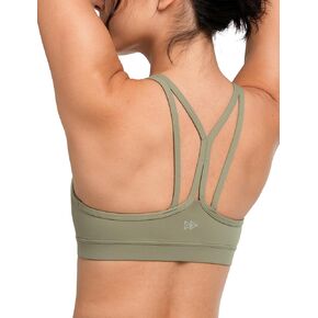Yvette Yoga Sports Bra for Women - Padded Strappy Cute Sports Bra in Kuwait