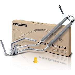 A-Premium Power Steering Return Hose Line Assembly Compatible with Acura RL 2005 2006 2007 2008 V6 3.5L Cooler Tube