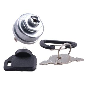 Switch Starter 01003581P Ignition Switch 925-1125 725-1125 with 3 Keys & Keychain Compatible with Tank 48 60 L48 L60 M48 M50 M54 M60 M72 S6031 S6032 S7232 for Cub Cadet Zero Turn Mower Z Force