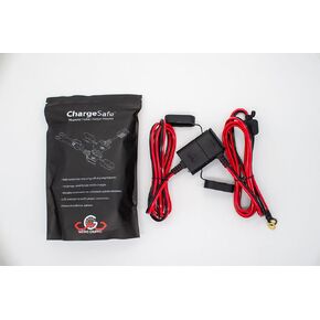 ChargeSafe - Magnetic Trickle Charger Adapter | 6V - 12V Quick Connect and Disconnect Method for Any Charger, Black, WG-MCA-002