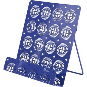 Erin Condren Indigo Metal Bookstand, Stand for Your Planner, Notebook, Journal, or Book, Clear Desk Space and Stay Organized with This Bookstand