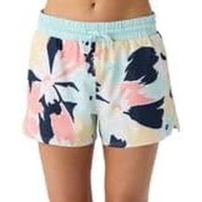 Hang Ten Womens Dockside Quick Dry Shorts - Hybrid Water Resistant Shorts for Women with Elastic Adjustable Waist