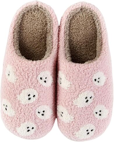 Dachshund Dog Slippers For Women Men Cute Animal Cartoon Ladybug Butterfly Cat Slippers Slides Memory Foam Slip On House Shoes in Saudi Arabia