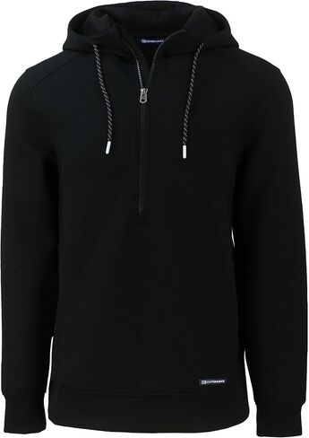 Cutter & Buck Roam Eco Half Zip Recycled Mens Pullover Hoodie in Saudi Arabia