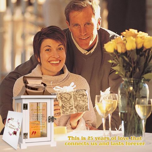 60th Wedding Anniversary Lantern 60th Anniversary Wedding Gifts for Couple Parents Grandparents Husband Wife, Happy 60th Anniversary Decoration(Rose Gold 60th-R) in Kuwait