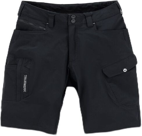 شورتات العمل الرجالية من TRUEWERK - T1 Werkshorts، ماصة للرطوبة، شورتات كارجو متعددة الجيوب مع تمدد في 4 اتجاهات in Kuwait