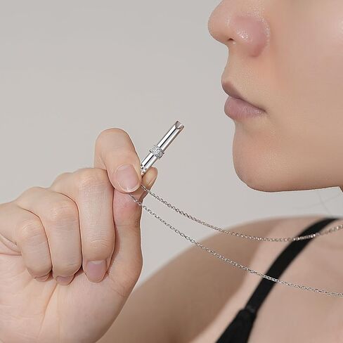 التنفس قلادة 925 الفضة الاسترليني قلادة القلق قلادة التنفس اليقظ للنساء القلق التنفس قلادة الإجهاد الإغاثة قلادة تململ قلادة للقلق تهدئة المجوهرات in Kuwait