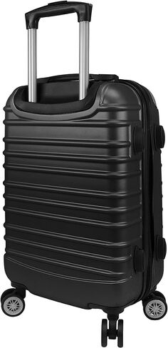 مجموعة حقائب السفر الدوارة من ديجونو إمباكت هاردسايد مكونة من 3 قطع، فضي، مقاس واحد in Kuwait