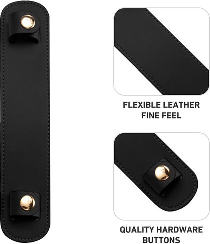 Shoulder Strap Pad Replacement,Microfiber Leather Strap Pads Detachable Cover for Tote Bag(burgundy) in Saudi Arabia