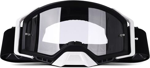 MX Goggles Motorcross Goggles with Tear Off, UV400 Anti-fog Off Road Goggles for Motorcycle Snowmobile for Men,Women in Saudi Arabia