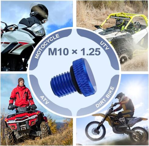 سدادات ثقب مرآة الدراجات النارية العالمية M10x1.25، 3 قطع من سدادات مرآة الرؤية الخلفية من الألومنيوم لهوندا CB500 CRF250 Grom MSX125 لياماها FZ-07 MT-07 FZ-09 MT-09 لكاواساكي Z900 لسوزوكي إلخ - أسود in Saudi Arabia