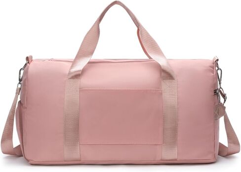 Sports Duffel Bags Gym Tote Bags Travel Golf Duffel Traveling Waterproof Weekend Bags with Shoes for Women Men (Pink) in Saudi Arabia