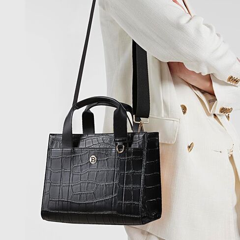 BOSTANTEN Small Tote Bag for Women Crossbody Trendy Purses Vegan Leather Satchel Handbags with Shoulder Strap in Saudi Arabia