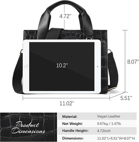 BOSTANTEN Small Tote Bag for Women Crossbody Trendy Purses Vegan Leather Satchel Handbags with Shoulder Strap in Saudi Arabia