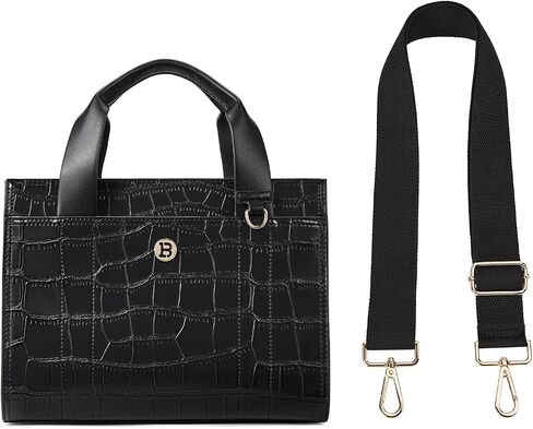 BOSTANTEN Small Tote Bag for Women Crossbody Trendy Purses Vegan Leather Satchel Handbags with Shoulder Strap in Saudi Arabia