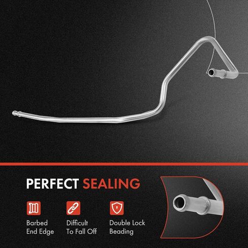 A-Premium Power Steering Return Hose Line Assembly Compatible with Honda Pilot 2009-2015, 3.5L, Intermediate Pipe in Saudi Arabia