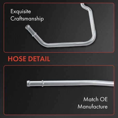 A-Premium Power Steering Return Hose Line Assembly Compatible with Honda Pilot 2009-2015, 3.5L, Intermediate Pipe in Saudi Arabia