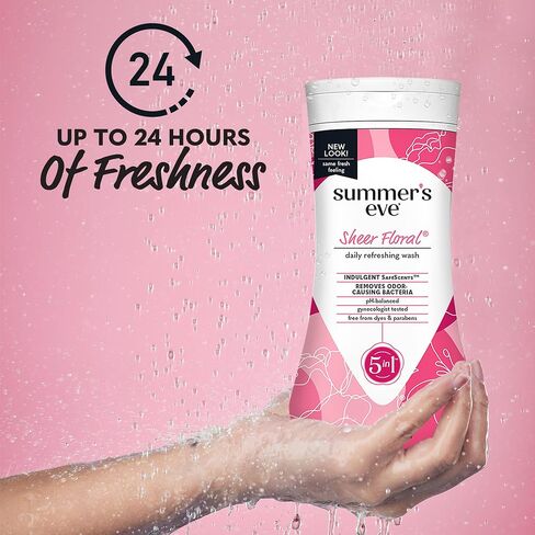Summer’s Eve Date Night Alluring Evening Refreshing Daily All Over Feminine Body Wash, Removes Odor, Feminine Wash pH Balanced, 9 fl oz in Kuwait