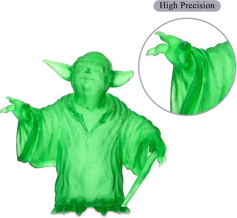 ELEGOO Water Washable 3D Printer Resin, Rapid LCD Resin 405nm UV-Curing Standard Photopolymer Resin for LCD 3D Printing Clear Green 1000G in Kuwait