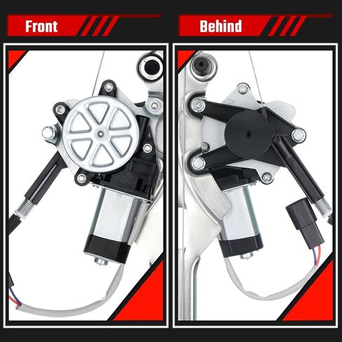 741-645 منظم نوافذ الطاقة للراكب الأمامي مع استبدال المحرك لسيارة شيفروليه سيلفرادو تاهو جي إم سي يوكون XL سييرا إسكاليد بيك اب شاحنة SUV 2000-2006 15077854 in Saudi Arabia